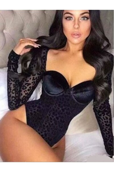 Gosse Bluza Body Μαύρο Στράς