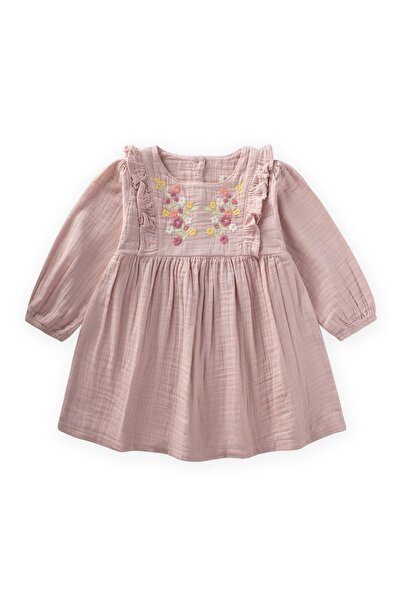 Cigit Elbise 1-10 Yaş Pudra Pembe