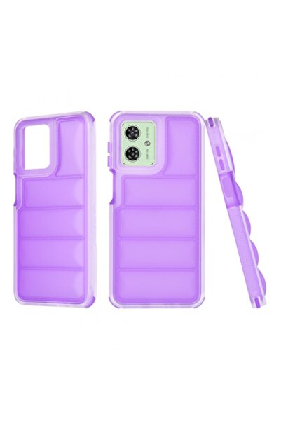 Stef's Cat Husă pentru Motorola Moto G54, Wave Shield, violet