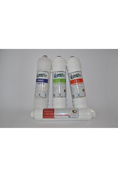 puretech Inline Kapalı Kasa Dörtlü Filtre
