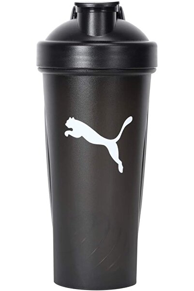 Puma Unisex Shaker Water Bottle, One Size, Black, Synthetic