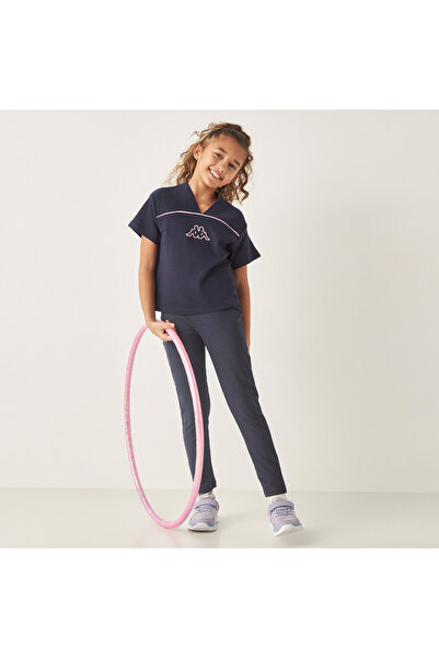 Juniors Solid Denim Jeggings with Elasticated Waistband