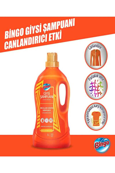 Onarıcı Şampuan GİYSİ ŞAMPUANI CANLANDIRICI ETKİ 3 KG