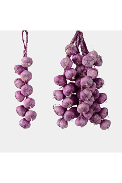 Artificiale Rolio Legatura Usturoi Mov Artificial – 43 cm, 1 sau 2 bucati - 2...