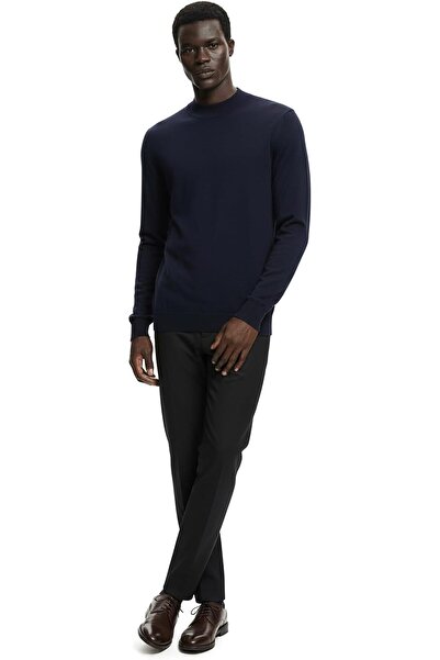 ANTHONY JACKSON Premium Men's Half Turtleneck Knit Sweater Gregorio