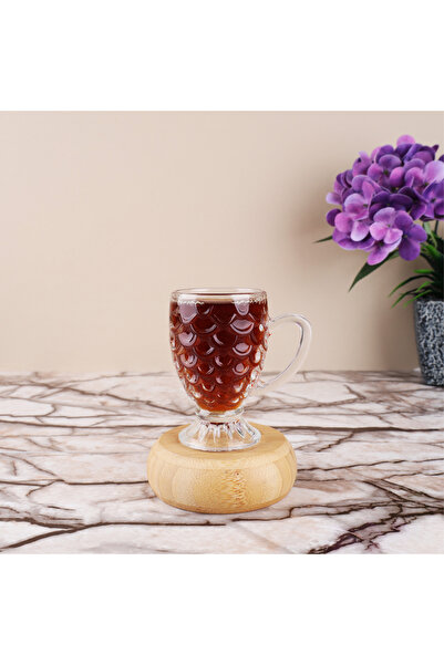 Lüks Sepeti Zelda - Luxury Tea Cup Set 6 Piece Mug with Handle - 100 ml