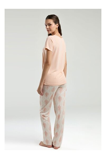 Arnetta Women's Short Sleeve Pajama Set-3257