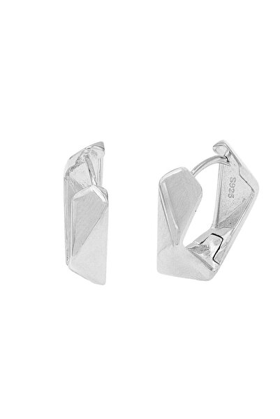 Bijuteria SORELLY Cercei cu lanț din argint, design geometric