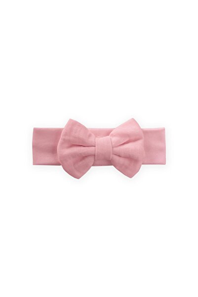 Cigit Ribbon Baby Bandana Powder Pink