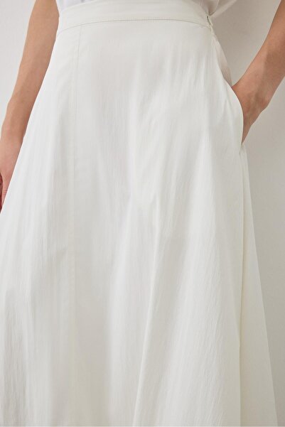 TERZİ DÜKKANI Bella Balon Skirt Ecru