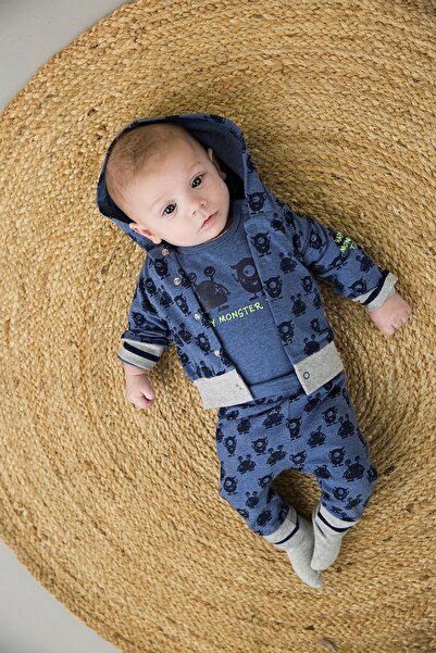 Dirkje Monster sweatshirt+blouse+pants set