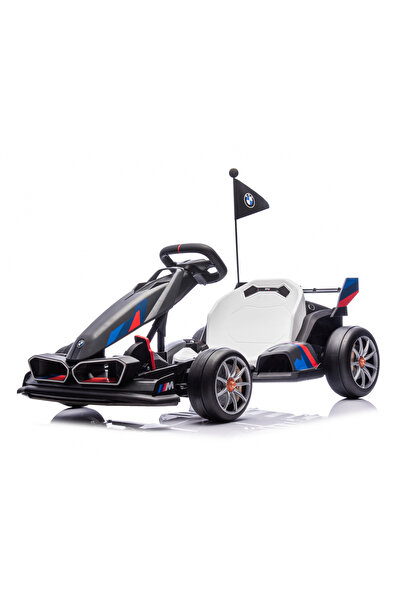 Kinderauto Kart electric BMW Motosport pentru copii, 500W, gri