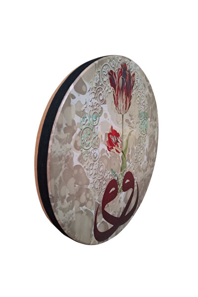 Aryen Müzik REMO MARKA PROFESYONEL İRAN ERBANE (DEF) 52 CM BÜYÜK BOY ÇİFTE ELİF VAV DESENLİ