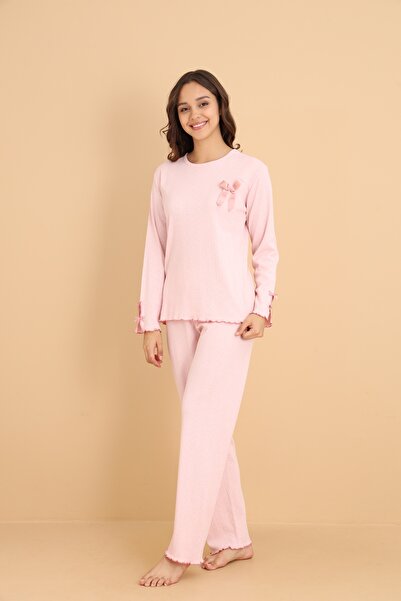 Wordex Mr-8604 Pointel Fabric Transitional Days Women's Pajama Set