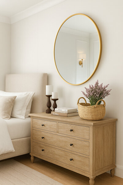 HOMEZ NEED 70cm Round Mirror (Model H15)