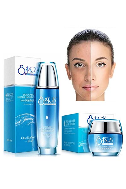 OneSpring 8 Bardak Su Gözenek Arındırıcı Losyon ve Akıllı Nemlendirici Anti-a...