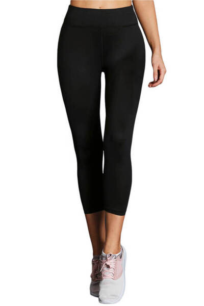 WildFashion Αθλητικό κολάν με ψηλή μέση τριών τετάρτων P56-1