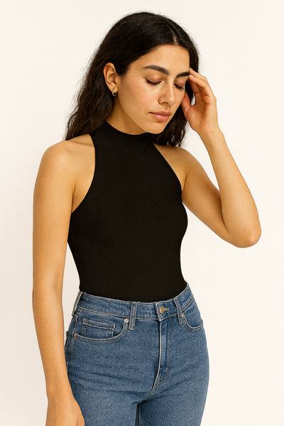 mezozoik Kolsuz Boğazlı Fitilli Body