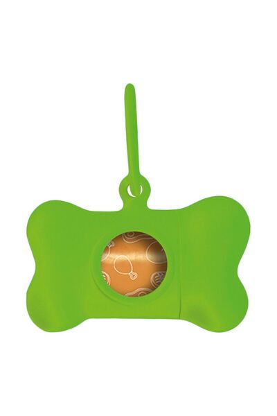 UNITED PETS Dispenser de pungi pentru animale de companie Bon Ton Verde Neon ...