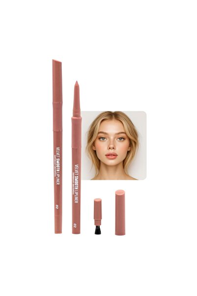 global fashion Гел молив за устни, Global Fashion, кадифено гладък молив за у...