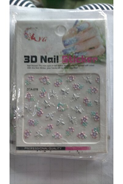 global fashion 3D nail sticker, Nail Sticker ZCA-078