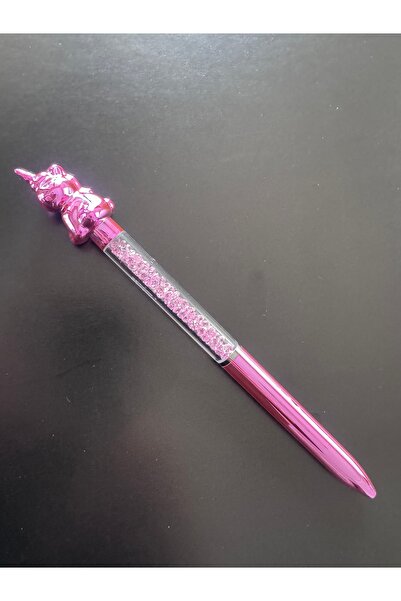 aysequlce Unicorn Model Metallic Ballpoint Pen - 1Pc