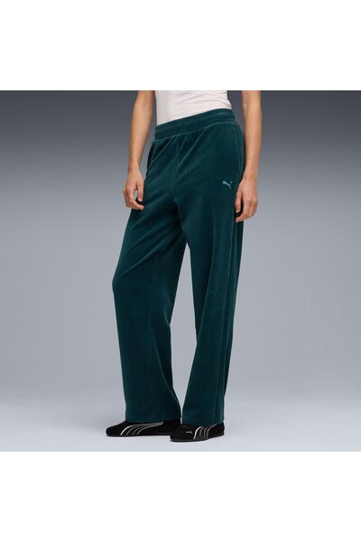 Puma Essentials elevated velour pant women's sports sweatpants