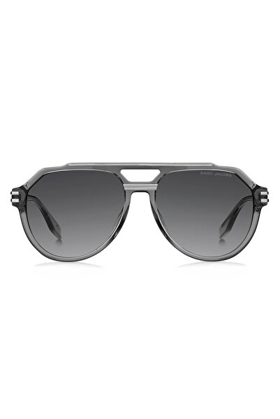 Marc Jacobs MJ876/SKB790 Unisex Güneş Gözlüğü Gri Şeffaf Kemik Çerçeve Degrad...