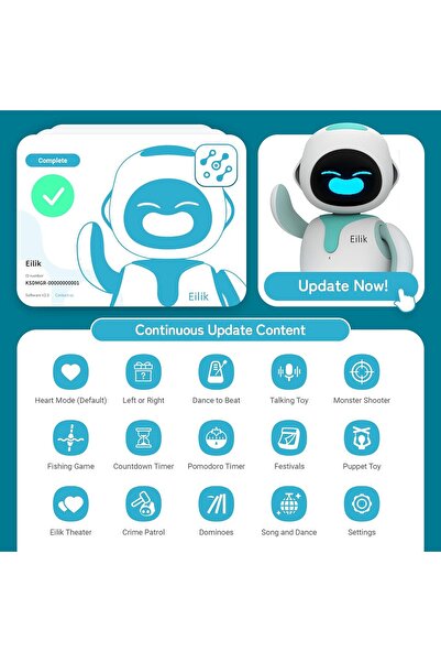 Energize Labs إيليك - روبوت مصاحب لسطح المكتب يتمتع بالذكاء العاطفي