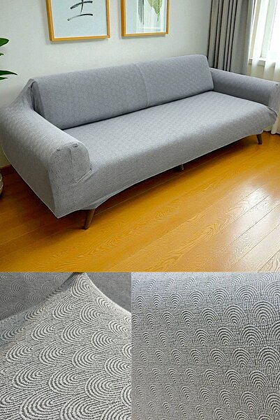 coverbox 3-Seater Elastic Sofa Cover Seat Cover Home Textile Sofa Cover