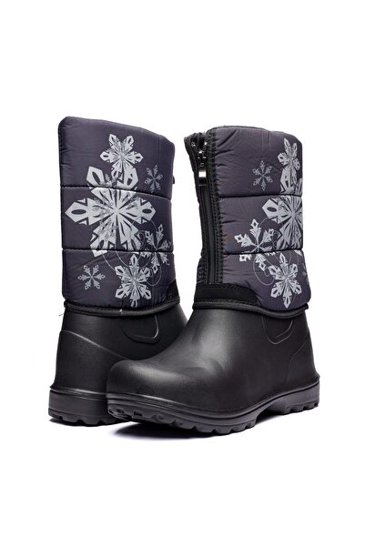 Tellus Women's fur-lined foam boots M106/4, Blue - 38