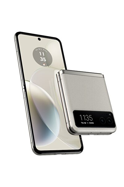 Motorola razr 40 Dual SIM, 8GB RAM, 256GB, 5G, Vanilla Cream