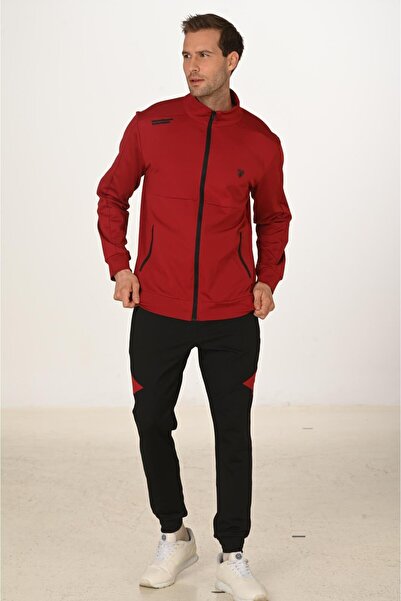 Marco Ferry Şardonlu Dalgıç Erkek Eşofman Takımı Kırmızı 5255-K