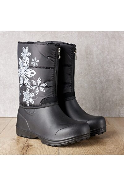 Tellus Cizme spuma imblaniti dama M106/4, Negru - 37