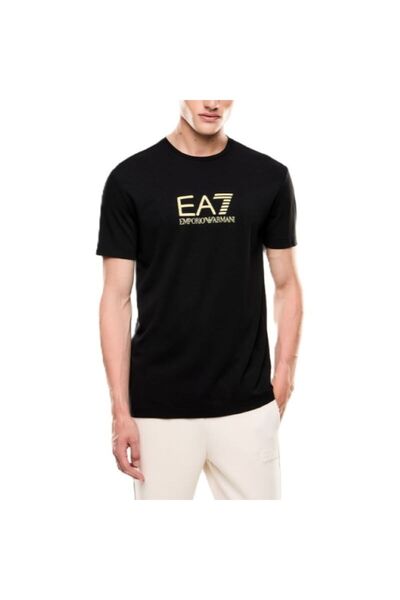 EA7 Tricou TRAIN GOLD LABEL M TEE SS BIG LOGO VI PA Barbati