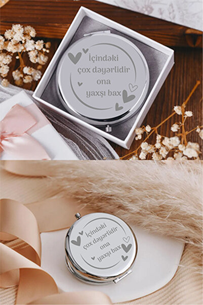 Go Promosyon İçindəki Çox Dəyərlidir, Ona Yaxşı Bax" Yazılı Güzgü – Sevgiliyə...