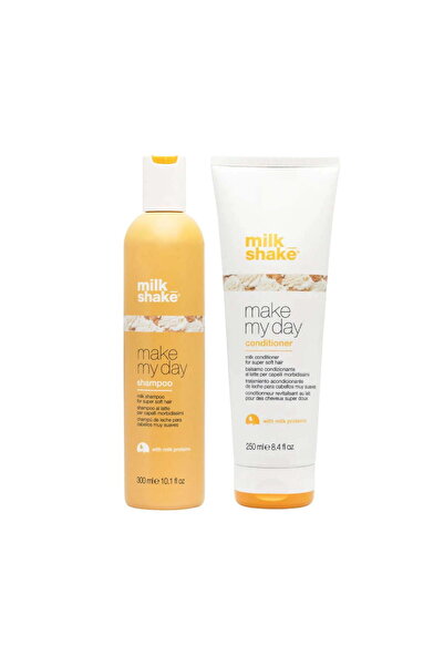 Milkshake Pachet pentru toate tipurile de păr, Milk Shake Make my Day Shampoo 300ml + Conditioner 250ml