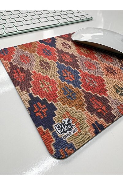 rakkun shop Подложка за мишка с мотив от килим (21,5 cm x 17,5 cm)