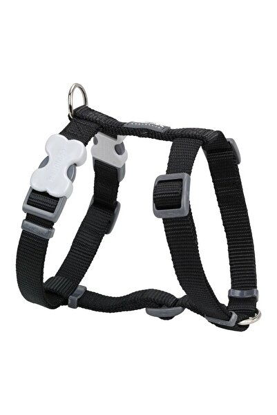 RedDingo Ham pentru câini Red Dingo Smooth 30-48 cm Negru