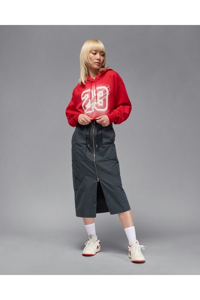 Nike Jordan Chicago Women's Skirt Midi Boy Füme Kadın Etek