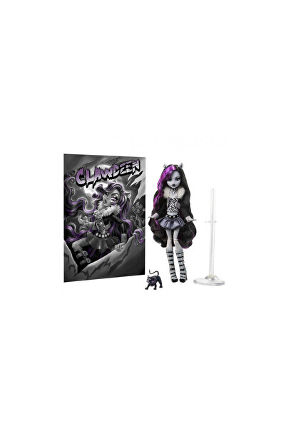 MONSTER HIGH Reel Drama Clawdeen Wolf Doll, Mattel, 30cm, Multicolor