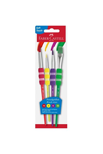 Faber Castell 4lü Fırça Seti 48 16 00
