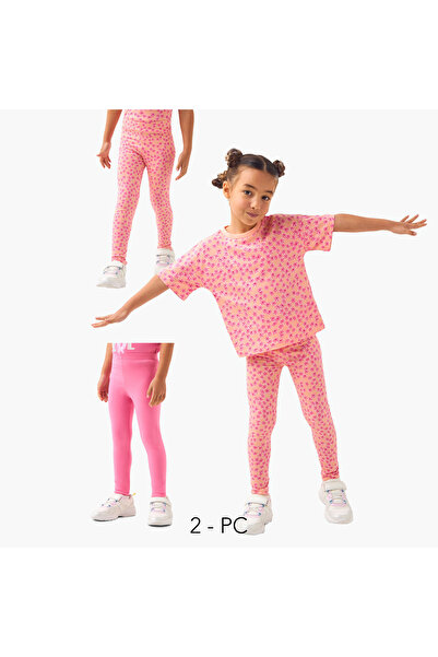 Juniors Assorted Leggings - Set of 2