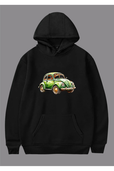 relaxbaskı Tostos Car Printed Hoodie