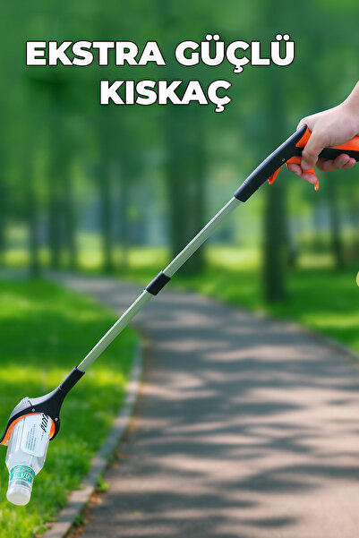 Destpak Çöp Toplama Aparatı Kıskacı ve Yaşlı Engelli Uzanma Kıskacı - Çubuk A...