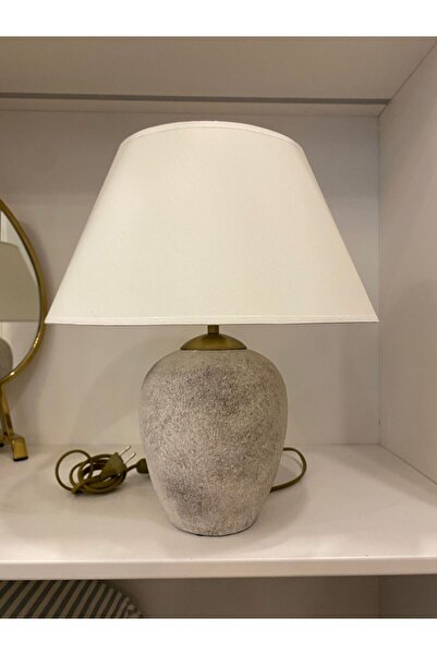 Dekordan House Taş Dokulu Abajur