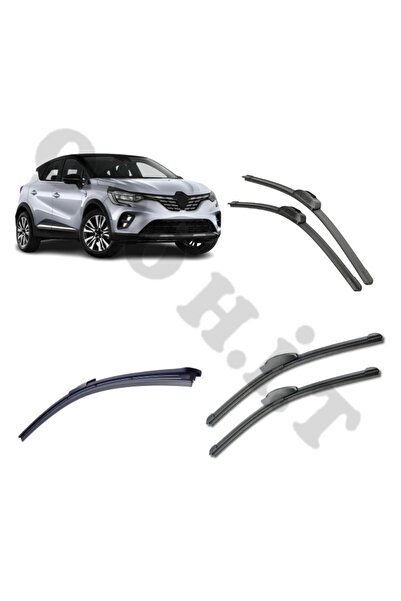 OTO H.İ.T. RENAULT CAPTUR SİLECEK TAKIMI 2021-2024 ÖN CAM SİLECEĞİ