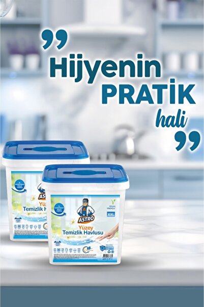 Daniel Lopez Astro Kova Islak Mendil Yüzey Temizlik Havlusu xxl