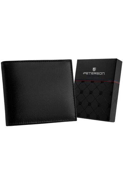 Other Portofel din piele Peterson PTN N01-BCF NEGRU