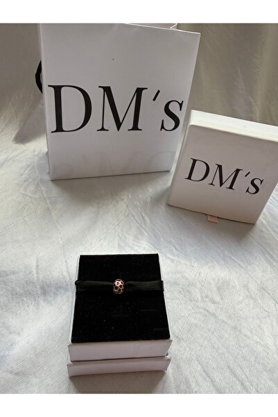 DM’s Silver Red Minicik Kalpler Gümüş Charm’ı